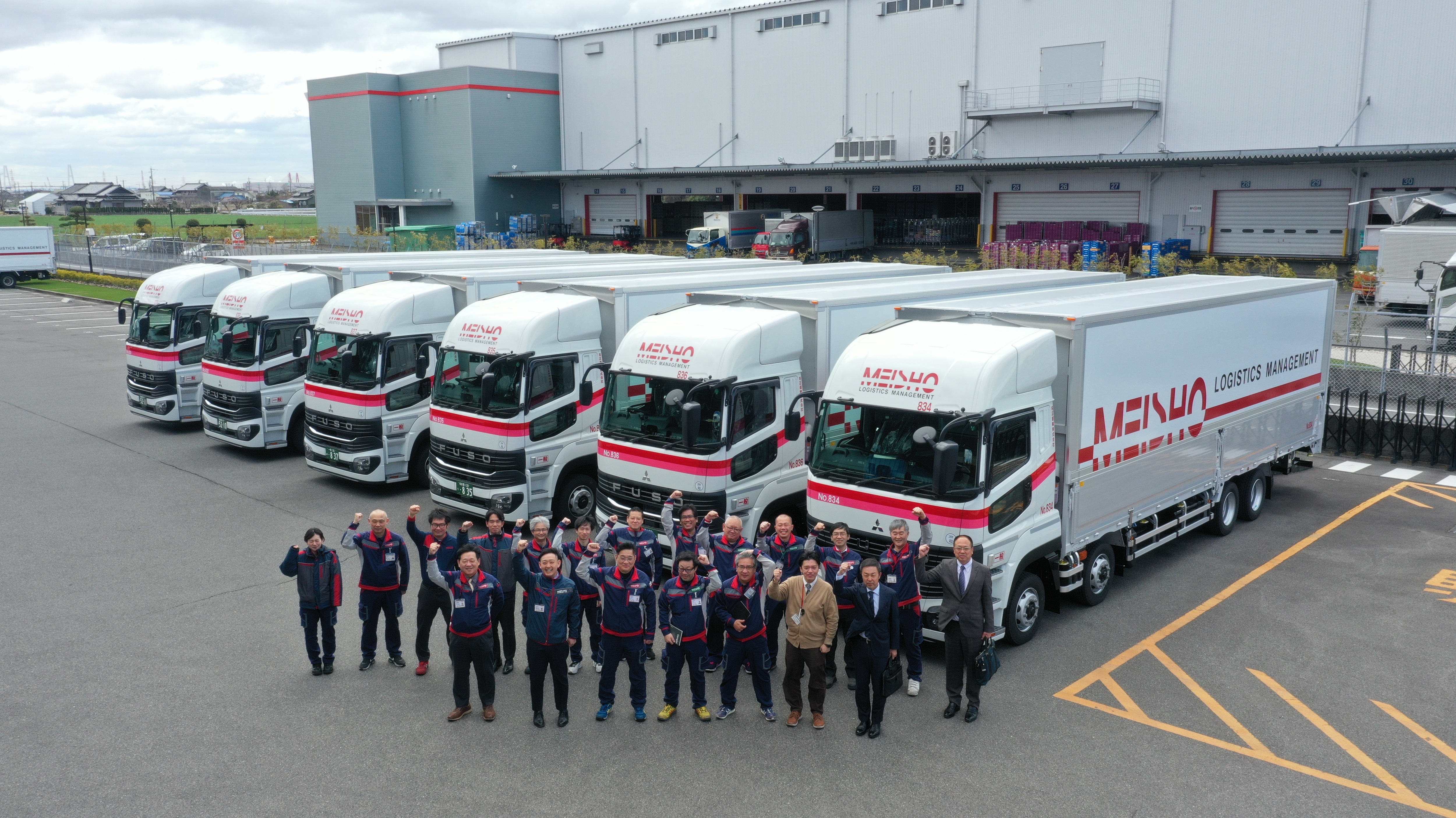 名正運輸株式会社、三菱ふそう「スーパーグレート」を6台導入 ～全国主要拠点で輸送力と環境対応を強化～